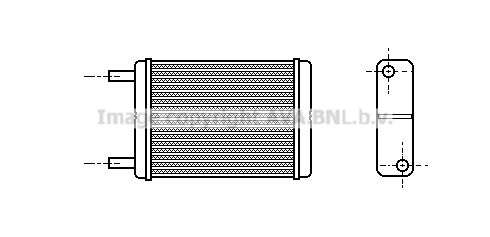 AVA QUALITY COOLING Siltummainis, Salona apsilde TO6182